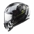 Casco LS2 323 ARROW EVO TECHNO Blanco Negro con Pinlock