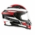 Imagen de Casco MAC Speed 2.0 APEX Blanco Negro Rojo