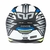 Casco MAC SPEED CONTROL Blanco Gris Azul - BOULEVARD MOTO