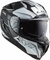 Casco integral LS2 327 CHALLENGER ALLERT Gris Plata Mate - BOULEVARD MOTO