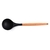 Cuchara de Goma con Mango de Bamboo color Negro - comprar online