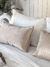 Funda Velvet Microperforado Beige 60x40 - comprar online