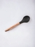 Espátula de Goma Cir, Con Mango de Bamboo color Negro - comprar online