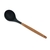 Cucharon de Goma con Mango de Bamboo color Negro - comprar online