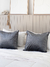 Funda Velvet Microperforado Gris Grafito 55x55