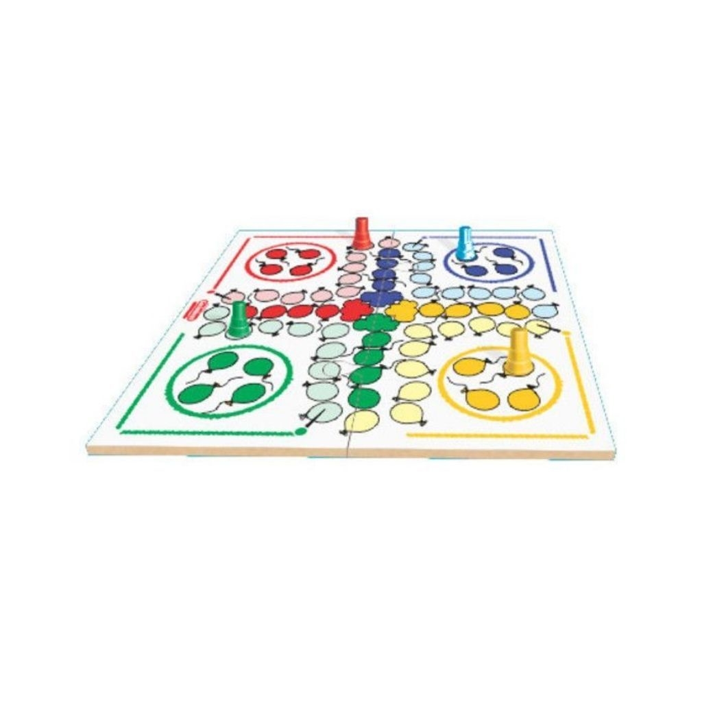 Jogo de Ludo Brinquedo Educativo - Carimbras