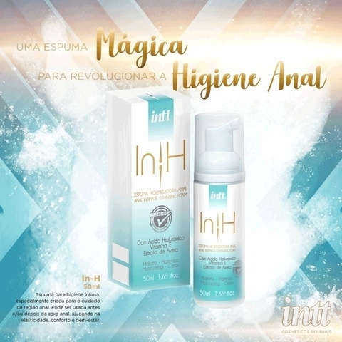Espuma Higienizadora e Hidratante Anal-In-H 50ml -SALIENCIA SEX SHOP