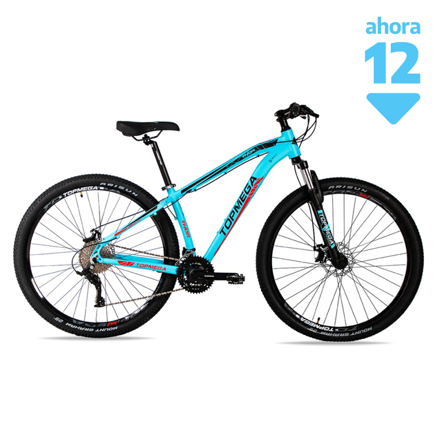 BICICLETA TOPMEGA THOR LITE 24V R29 ALUMINIO F.DISCO SENSAH