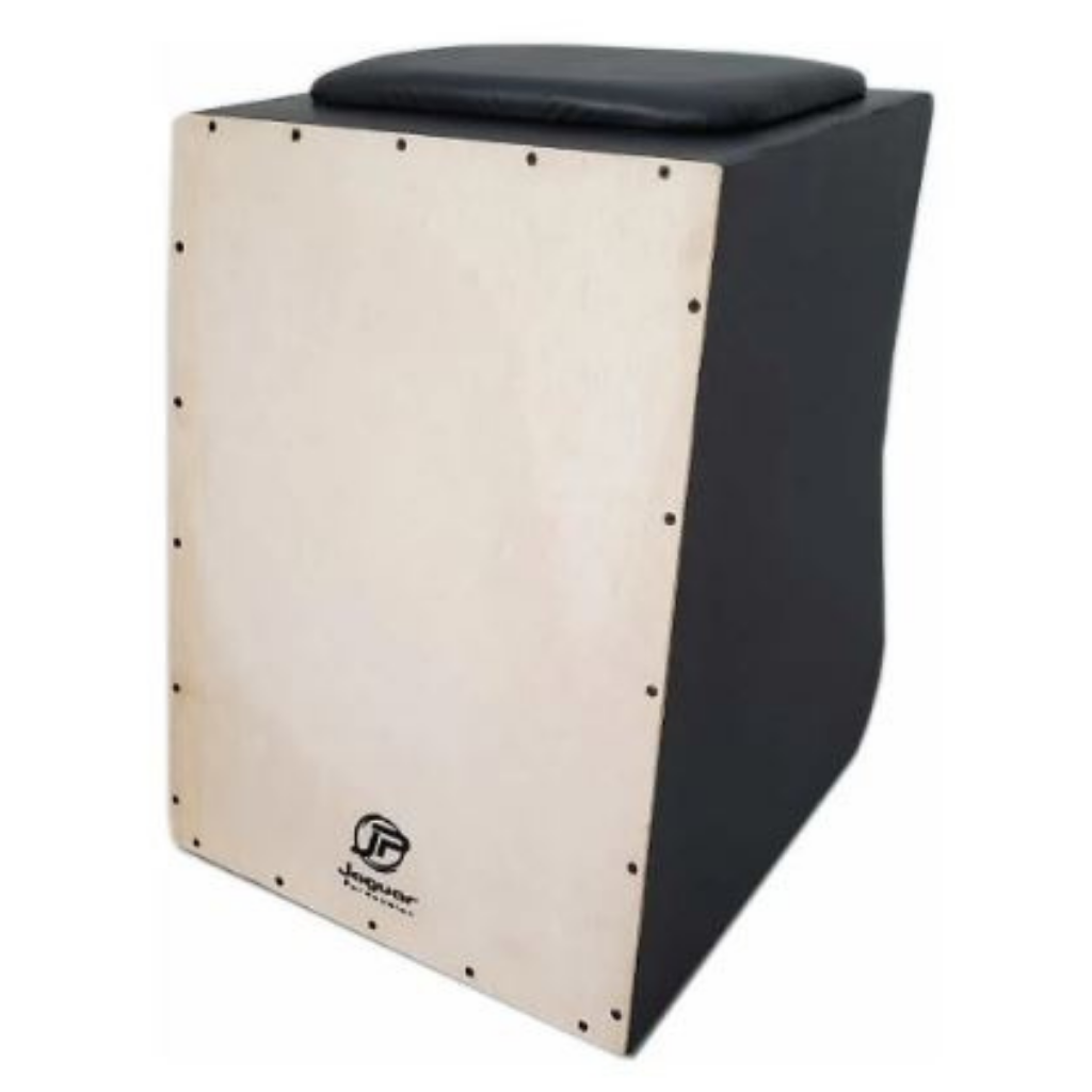Cajon Percussão Elétrico Acústico Inclinado Extreme Jaguar KF