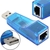 Adaptador USB 2.0 Lan Placa de Rede Externa RJ45-Azul