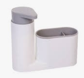 Porta Detergente e Esponja com Dispenser Wellmix Cores Sortidas - comprar online