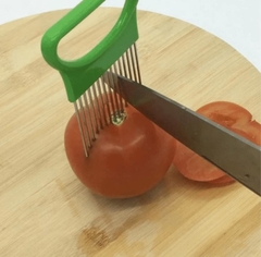 Imagem do Suporte Para Cortar Fatiar Cebola Tomate Pepino