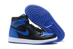 Tênis Air Jordan 1 High – Blue and Black