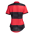 Camisa Flamengo I 21/22 Torcedor Adidas Feminina - Preta e Vermelha - comprar online