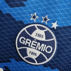 Camisa Grêmio III 21/22 Torcedor Umbro Feminina - Azul e Preto - loja online