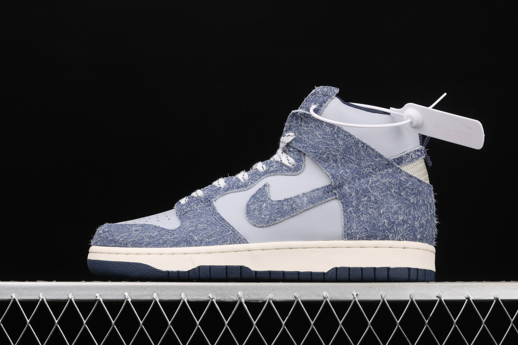 notre x nike dunk high midnight navy