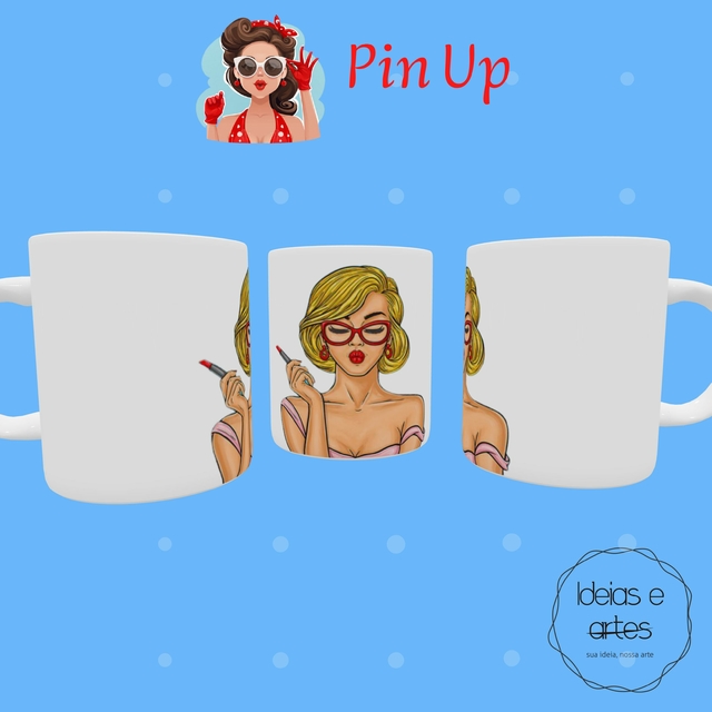 Pin em caneca