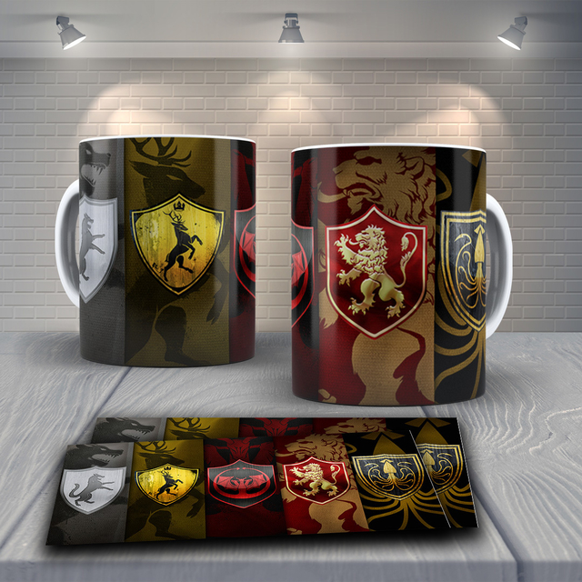 Caneca - Game of Thrones Casas