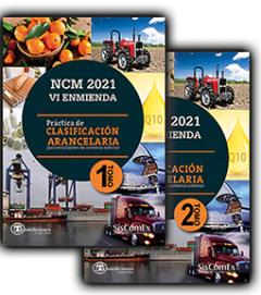 NOMENCLADOR NCM 2021 VI ENMIENDA AL SISTEMA ARMONIZADO . PAG.: 920. TOMOS: 2. EDITORIAL: TECNO EDICIONES.