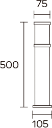 FAROLA EXTERIOR 2440 - comprar online