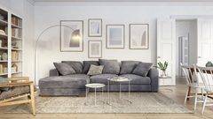 LÁMPARA ARCO M CON SEMI - comprar online