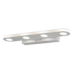 Aplique ORCO 4 Luces LED 12W 220V 3000K. BLANCO TEXT.