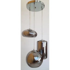 LAMPARA COLGANTE DESIGUAL X 3 LUCES