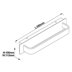 Aplique BERNON LED 12W 220V 3000K. BLANCO TEXT. Iluminación Bidireccional - comprar online