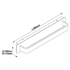 Aplique BERNON LED 18W 220V 3000K. BLANCO TEXT. Iluminación Bidireccional - comprar online