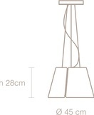 Imagen de LAMPARA COLGANTE SHADE