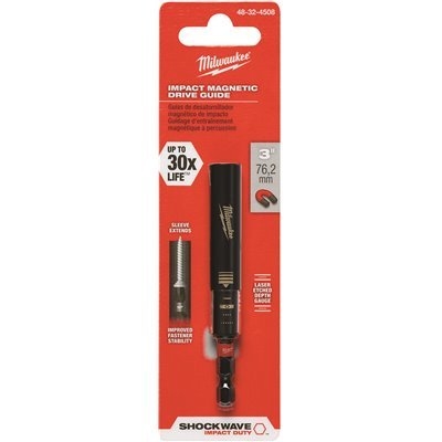 Guía Magnética 75mm Para Atornillador Impacto Milwaukee