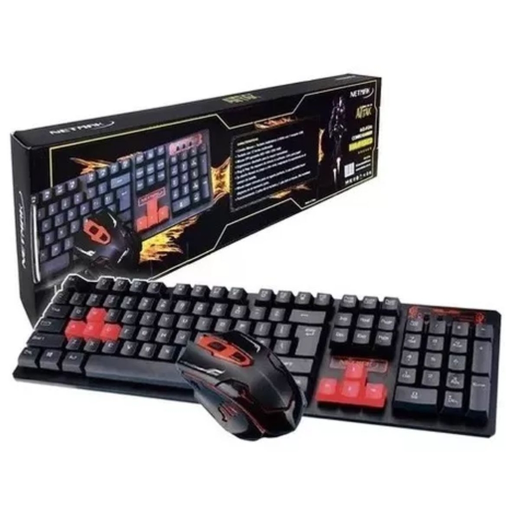 Combo Inalámbrico 2.4G Teclado + Mouse - Noganet 