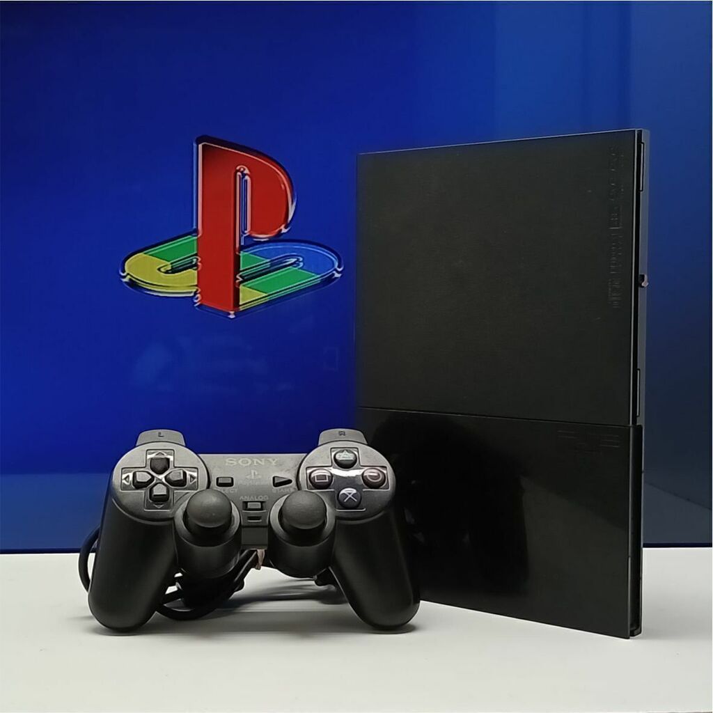 CONSOLA PLAYSTATION II SONY CHIPEADA + 1 JOYSTICK