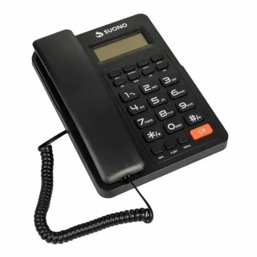 TELEFONO FIJO SUONO 323W CON IDENTIFICADOR DE LLAMADA