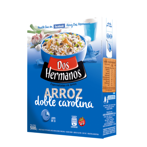 Arroz Koshihikari para Sushi Dos Hermanos 500 grs