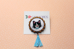 Pin bordado Gato - comprar online