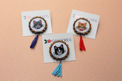 Pin bordado Gato