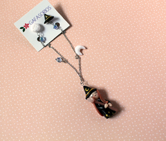 Set Collar y topos Bruja - comprar online