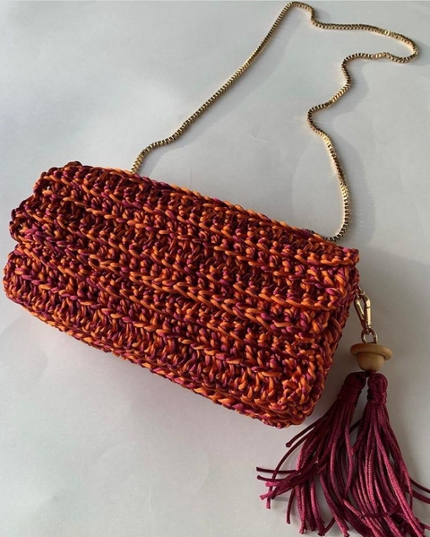 crochet peg bolsa pattern