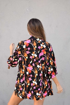 Kimono de Fibrana Estampada - comprar online