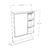 Espejo / Botiquin de Baño 2 - comprar en línea