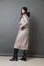 Image of ALEXANDER LEATHER TRENCH MINK -PRE-ORDER
