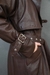 ALEXANDER LEATHER TRENCH CHOCOLATE - PRE-ORDER