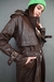ALEXANDER LEATHER TRENCH CHOCOLATE - PRE-ORDER - buy online