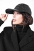 CAP LEATHER BLACK