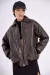 PUFFER BOMBER JACKET CHOCO - PRE VENTA