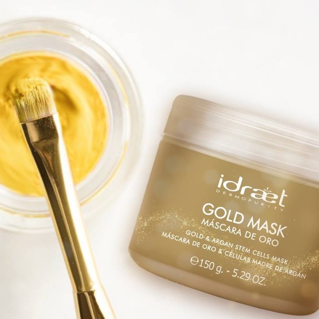 Gold Mask Mascara De Oro Y Celulas Madre Efecto Shock Idraet