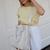 Cartera Luciana Off White - comprar online
