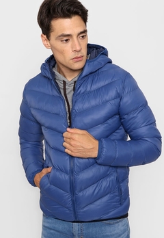 Campera matelasseada con forreria combinada - comprar online