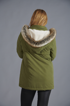 Parka con piel y capucha desmontable - KABA LINE